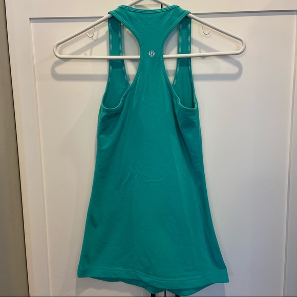 Lululemon Blue Racerback Tank - Size 4 - Picture 2 of 3